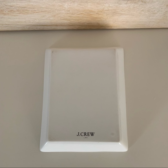 NWOT J. Crew mirrored ceramic trinket tray - Picture 4 of 5